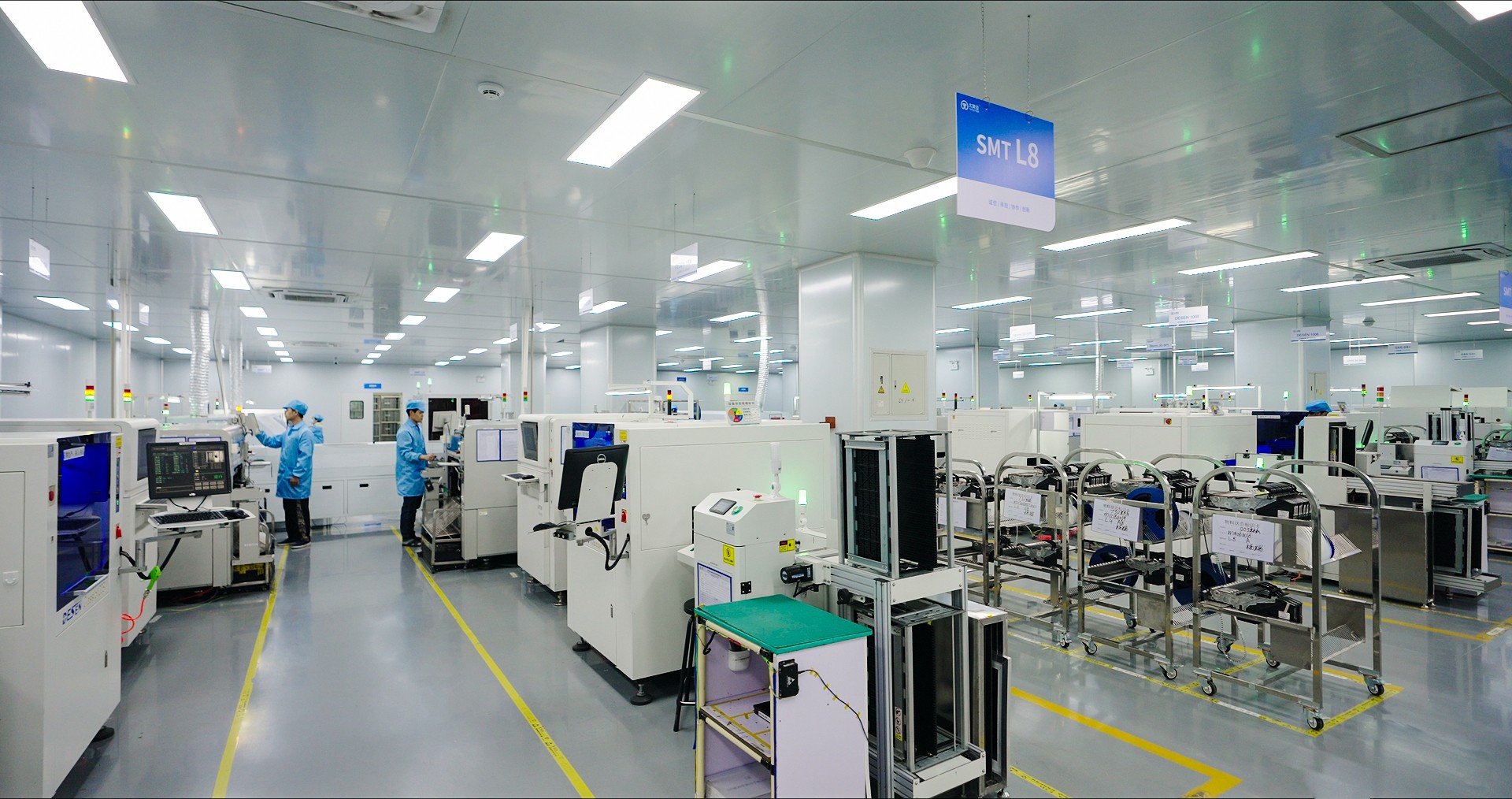 SZTMY SMT PCB assembly production line